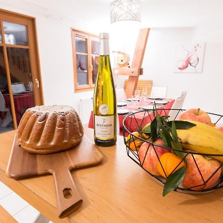 Au Cocon Des Cigognes Apartment Sigolsheim Bagian luar foto