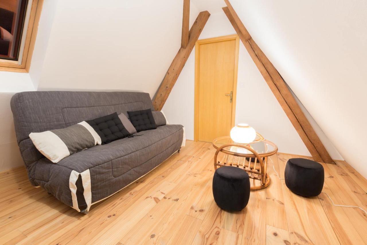 Au Cocon Des Cigognes Apartment Sigolsheim Bagian luar foto